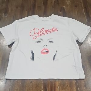 GAP White Tee with Red Graphic